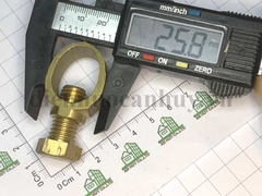 kẹp cọc tiếp địa quả trám dùng kẹp dây tiếp địa với cọc tiếp địa tròn