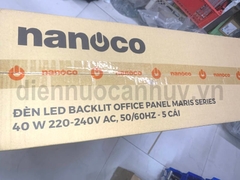 Đèn led panel 600x600 40W ánh sáng trắng Nanoco NPB606061