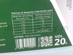 Dung dịch nước trung hòa khí thải euro 6 Adblue dành cho xe động cơ dầu diezen (can 20 lít)