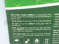 Dung dịch nước trung hòa khí thải euro 6 Adblue dành cho xe động cơ dầu diezen (can 20 lít)