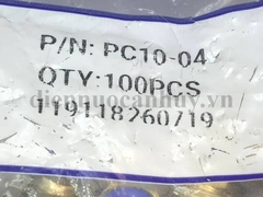 Đầu Nối Khí Ống 10 Ren 21  (10-1/2)