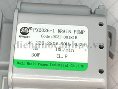 Bơm máy giặt LG bắn vít cánh xanh BPX2-8