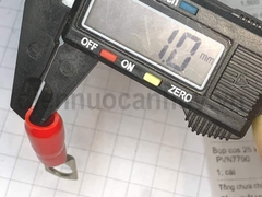 Bọp cos 25 đỏ chụp đầu cốt 25