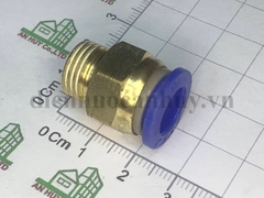 Đầu Nối Khí Ống 10 Ren 13 (10-1/4)