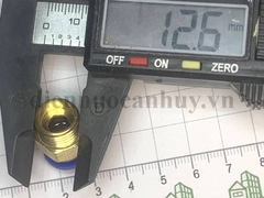 Đầu nối khí ống 8 ren đồng 13 (8-14)