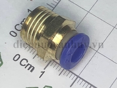 Đầu Nối Khí Ống 6 Ren 13 (6-1/4)