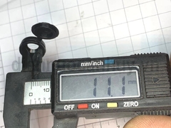 Nút che đầu vít M8 màu đen (300 cái/túi)