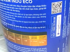 indu 2.5 lít E660 Màu Kem (sơn sắt mạ kẽm)
