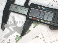 Nở nhựa thạnh cao cánh bướm lỗ khoét 10 dài 4 cm