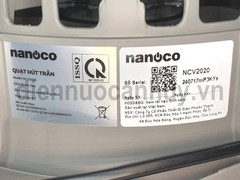 Quạt hút mùi Pana Nanoco NCV2020 trần thẳng lỗ mở 262x262