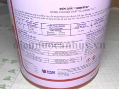 Sơn dầu Lobster thái mầu Xanh lá 915 lọ đại 3 lít