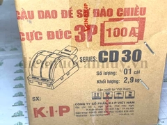 Cầu dao đế sứ đảo chiều cực đúc Vinakip 3 pha 100A
