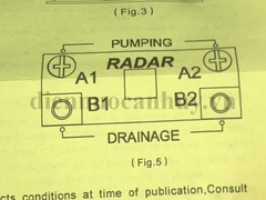 Phao điện Radar, chống bơm tràn bể, công tắc 2 chức năng - xuất xứ đài loan