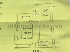 Phao điện Radar, chống bơm tràn bể, công tắc 2 chức năng - xuất xứ đài loan