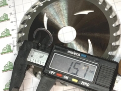 Lưỡi cắt gỗ nhỏ 1 chiều 110x30Tx20 Corolla CA238110 30 răng, lỗ phi 20, vòng đệm phi 16, phù hợp với máy cắt con chuột,