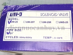 Van điện từ điện áp xoay chiều 220V DN25 (1