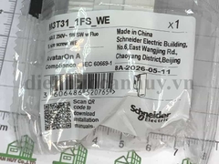 Hạt công tắc đèn chiếu sáng Schneider 1 chiều dòng AvatarOn A M3T31_1FS_WE - tràn viền