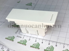 Hạt công tắc đèn chiếu sáng Schneider 1 chiều dòng AvatarOn A M3T31_1FS_WE - tràn viền