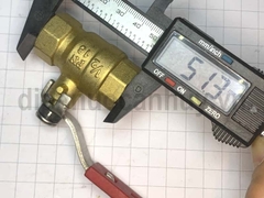 van bi đồng tay gạt MIHA 15