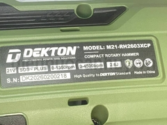 Thân Máy Khoan Bê Tông Dùng Pin DEKTON M21-RH2603