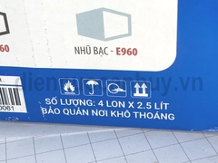 indu 2.5 lít E261 xanh lá cây non (sơn sắt mạ kẽm)