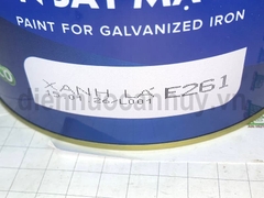 indu 2.5 lít E261 xanh lá cây non (sơn sắt mạ kẽm)