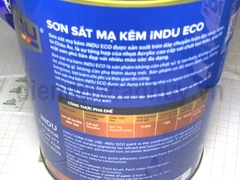 indu 2.5 lít E261 xanh lá cây non (sơn sắt mạ kẽm)