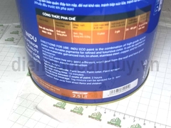 indu 2.5 lít E261 xanh lá cây non (sơn sắt mạ kẽm)