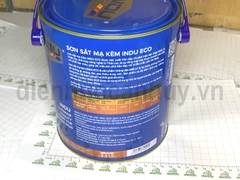 indu 2.5 lít E460 Nâu sẫm (sơn sắt mạ kẽm)
