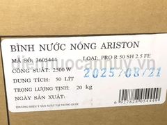 Bình nóng lạnh Ariston 50L PRO50
