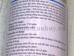 Sơn Xịt ATM mầu nhũ vàng A400