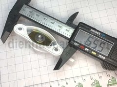 Khóa sò vặn cửa sổ - Màu trắng