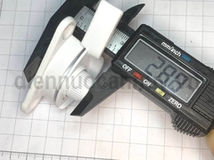 Khóa sò vặn cửa sổ - Màu trắng