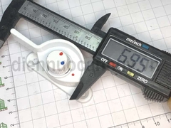 Khóa sò vặn cửa sổ - Màu trắng