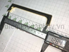 Tay nắm hợp kim, màu vàng - 128mm
