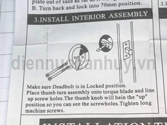 Khóa cóc 2 đầu chìa Vickini