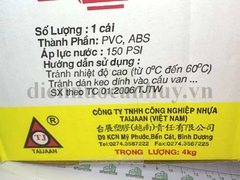 Van nhựa pvc Taijaan phi 110