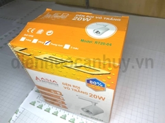 Asia RT20-04 20W as trắng Đèn rọi vỏ trắng