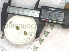 Đui thẳng đèn ốp trần Vinakip DU14.OPTRA N