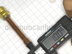 Đầu đực hàn sẵn nối ống đồng 10.52 dài 8.8 cm