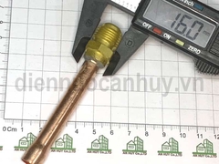 Đầu đực hàn sẵn nối ống đồng 10.52 dài 8.8 cm