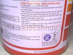 Sơn dầu Lobster thái mầu Ghi bạch kim Platinum 9205 lọ 3 lít