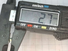 Bulong 3x6 chìm sắt mạ đầu côn bake