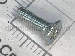Bulong 3x10 chìm sắt mạ đầu côn bake