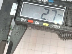 Bulong 3x10 chìm sắt mạ đầu côn bake