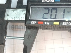 Bulong 3x20 chìm sắt mạ đầu côn bake