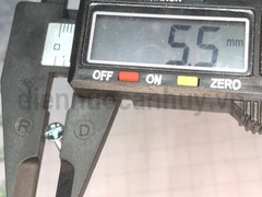 Bulong 3x20 chìm sắt mạ đầu côn bake