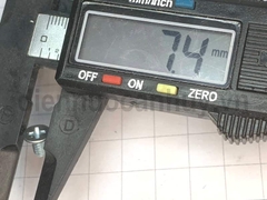 Bulong 4x8 chìm sắt mạ đầu côn bake