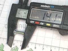 Bulong 4x15 chìm sắt mạ đầu côn bake