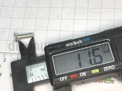 Bulong 4x15 chìm sắt mạ đầu côn bake